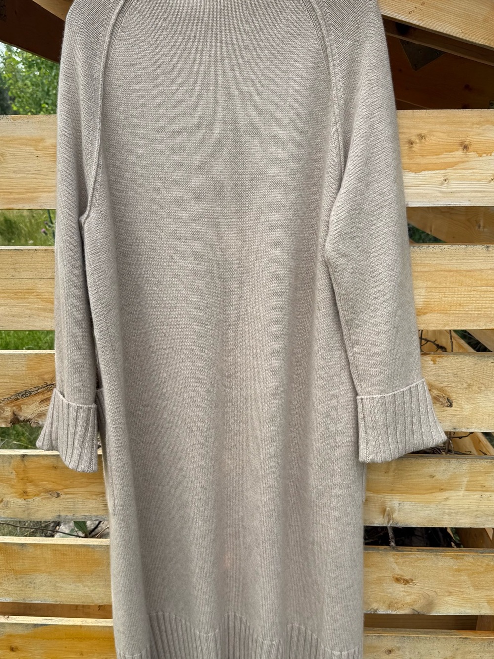 NakedCashmere 100% Cashmere Tilyn Cardigan in Flax, Never Worn - Picture 3 of 7